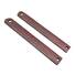 CRKT CEO Flipper maple handle scales - Fibers Dark Blood / hand-painted