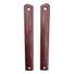 CRKT CEO Flipper maple handle scales - Fibers Dark Blood / hand-painted