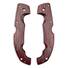 Fibers Dark Blood - Cold Steel Voyager Extra Large Knife Scales by Svechnikov Knives