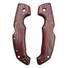 Fibers Dark Blood - Cold Steel Voyager Large Knife Scales by Svechnikov Knives