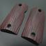 Kimber Micro 9 Maple Grips - Fibers Dark Blood / Hand-painted