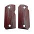 Kimber Micro 9 maple grips - Fibers Dark Blood / hand-painted