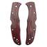 Fibers Dark Blood - Spyderco Endura 4, Matriarch 2 Knife Scales by Svechnikov Knives