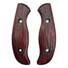 Spyderco Mule Team/2 maple handle scales - Fibers Dark Blood / hand-painted