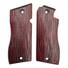 Star Model BM 9 maple grips - Fibers Dark Blood / hand-painted