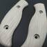 Fibers White - Spyderco Mule Team, Mule Team 2 Knife Scales by Svechnikov Knives
