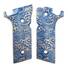 Beretta 92XI, 92GTS maple grips - Japan Wave / hand-painted