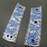Chaves Scapegoat Street maple handle scales - Japan Wave / hand-painted