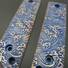 Cold Steel GI Tanto maple handle scales - Japan Wave / hand-painted