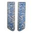 Cold Steel GI Tanto maple handle scales - Japan Wave / hand-painted