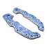 Cold Steel Voyager Large maple handle scales - Japan Wave / hand-painted