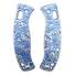 Spyderco D'Allara 3 maple handle scales - Japan Wave / hand-painted