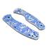 Spyderco Persistence maple handle scales - Japan Wave / hand-painted