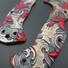 Cold Steel 4-Max Elite maple handle scales - Japanese Maple / hand-painted