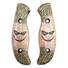 Spyderco Mule Team/2 maple handle scales - Joker Ha-Ha-Ha / hand-painted