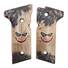 Beretta 92X, M9A3, M9A4 maple grips - Joker Ha-Ha-Ha Purple / hand-painted
