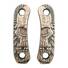 Knafs Lander 4 maple handle scales - Rise Up Skull / hand-painted