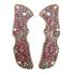 Cold Steel Mini Recon-1 maple handle scales - Sakura / hand-painted