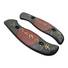 Spyderco Mule Team/2 maple handle scales - Soft Touch Japan / hand-painted