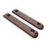 Ka-Bar Model 4 EK44/EK45 maple handle scales - Textured V2 Dark Blood / hand-painted