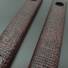 Ka-Bar Model 4 EK44/EK45 maple handle scales - Textured V2 Dark Blood / hand-painted