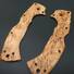 Cold Steel 4-Max Elite karelian birch handle scales - Traditional / hand-painted