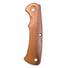 Hinderer Project X walnut handle scales - Traditional / hand-painted