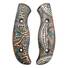 Spyderco Mule Team/2 maple handle scales - We Are All Mad Here / hand-painted