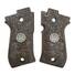 Beretta 85 walnut grips - 500 Anniversary / hand-painted