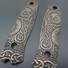 Fällkniven F1X maple handle scales - Celtic Gates (3169) / hand-painted