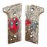 Beretta 92X, M9A3, M9A4 maple grips - Deadpool / hand-painted