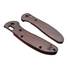 Fibers Dark Blood - Benchmade Griptilian 550, 551 Knife Scales by Svechnikov Knives