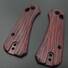 Fibers Dark Blood - CIVIVI Baby Banter 2 Knife Scales by Svechnikov Knives