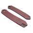CIVIVI Vision FG maple handle scales - Fibers Dark Blood / hand-painted