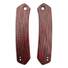 CIVIVI Vision FG maple handle scales - Fibers Dark Blood / hand-painted