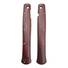 Cold Steel Ti-Lite 6 maple handle scales - Fibers Dark Blood / hand-painted