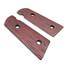 Daniel H9 Maple Grips - Fibers Dark Blood / Hand-painted