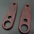 Fibers Dark Blood - ESEE Izula-2 Knife Scales by Svechnikov Knives