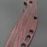 Hinderer XM-24 maple handle scales - Fibers Dark Blood / hand-painted
