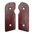 Kimber Solo maple grips - Fibers Dark Blood / hand-painted