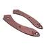 Fibers Dark Blood - Spyderco Roc Knife Scales by Svechnikov Knives
