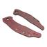 Fibers Dark Blood - Zero Tolerance ZT 0357 Knife Scales by Svechnikov Knives