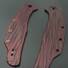 Fibers Dark Blood - Zero Tolerance ZT 0357 Knife Scales by Svechnikov Knives