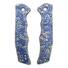 Buck 252 Trunk maple handle scales - Japan Wave / hand-painted