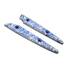 Raffir Steak Knife maple handle scales - Japan Wave / hand-painted