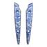 Raffir Steak Knife maple handle scales - Japan Wave / hand-painted