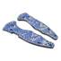 Spyderco Yojimbo 2 maple handle scales - Japan Wave / hand-painted