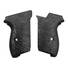 Fort 9 maple grips - Japan Wave Black / hand-painted