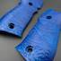 Sig Sauer P226 DA/SA maple grips - Japan Wave Ultramarine Pearl / hand-painted