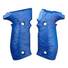 Sig Sauer P226 DA/SA maple grips - Japan Wave Ultramarine Pearl / hand-painted